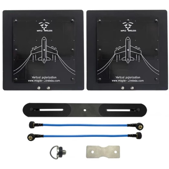 Original Maple 5.8Ghz 21dBi 20dBi Directional High Gain Antenna Directional Patch Antenna With SMA Connector SIYI HM30 RC FPV